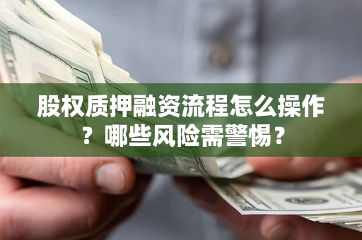 济南股权质押融资流程怎么操作？哪些风险需警惕？