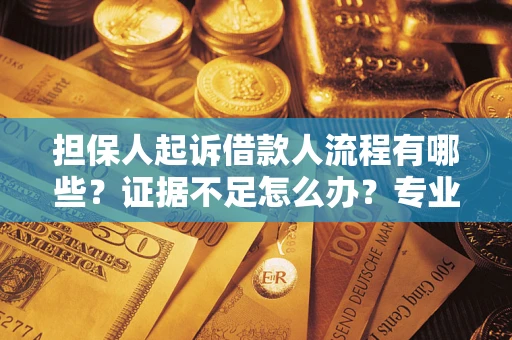 济南担保人起诉借款人流程有哪些？证据不足怎么办？专业律师解答